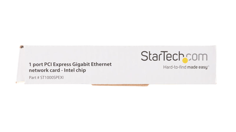 StarTech.com 1-Port Gigabit Ethernet Network Card - PCI Express, Intel I210 NIC - Single Port PCIe Network Adapter Card with Intel Chipset (ST1000SPEXI) 1 Port