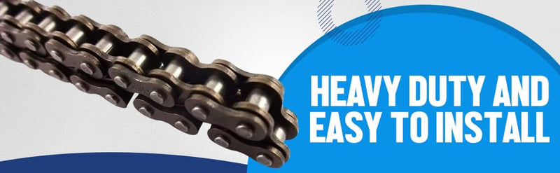 Chain for Razor MX500 and MX650 - Heavy Duty - 132 Link Drive Chain - #25 Roller Chain 132L - Razor MX500 Electric Drive Chain - MX650 Dirt Bike - Razor SX500 - MiniMoto XRF500 - Master Link Included
