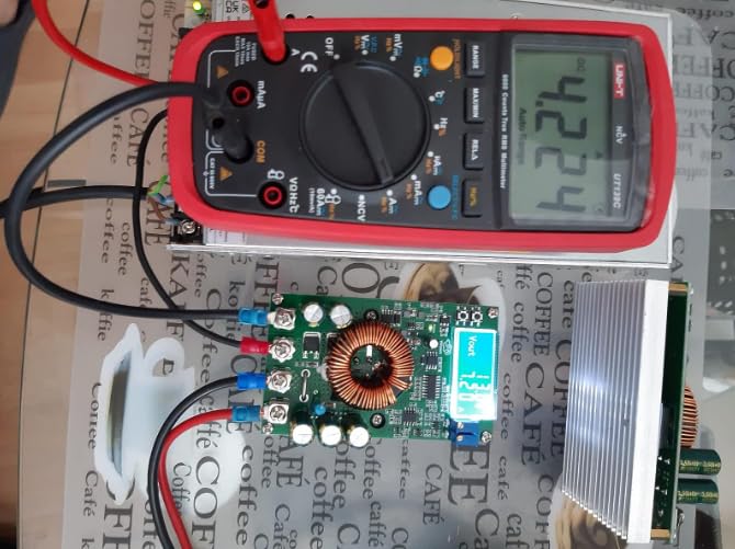 Nimomo DC-DC step down converter, 300w 20a buck step down converter down converter constant power supply module, 7-50V to 0-36V adjustable DC DC converter voltage converter LED driver module