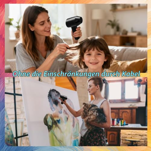 Noiseless, paint dryer, colors, quick-drying drawing tools | With USB charger, dry blower for artists, paint dryer for students of art school