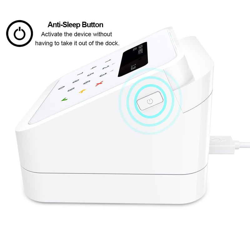 Dock for Sumup Plus Cards Reader.White. White