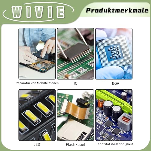 Solder Paste Flux Lead Free No-Clean Solder Paste Flux for Repair SMD/PCB/IC/BGA, Supplied by WIVIE (4 Packs) 40cc