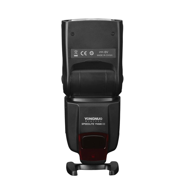 Yongnuo YN560 III Wireless Flash Speedlite, GN58 2.4G Receiver, Built-in Trigger Receiver System, Negative LCD Screen, for Canon Nikon Pentax, Compatible with RF603 II YN560-TX II T7 77D 5DIV D5600