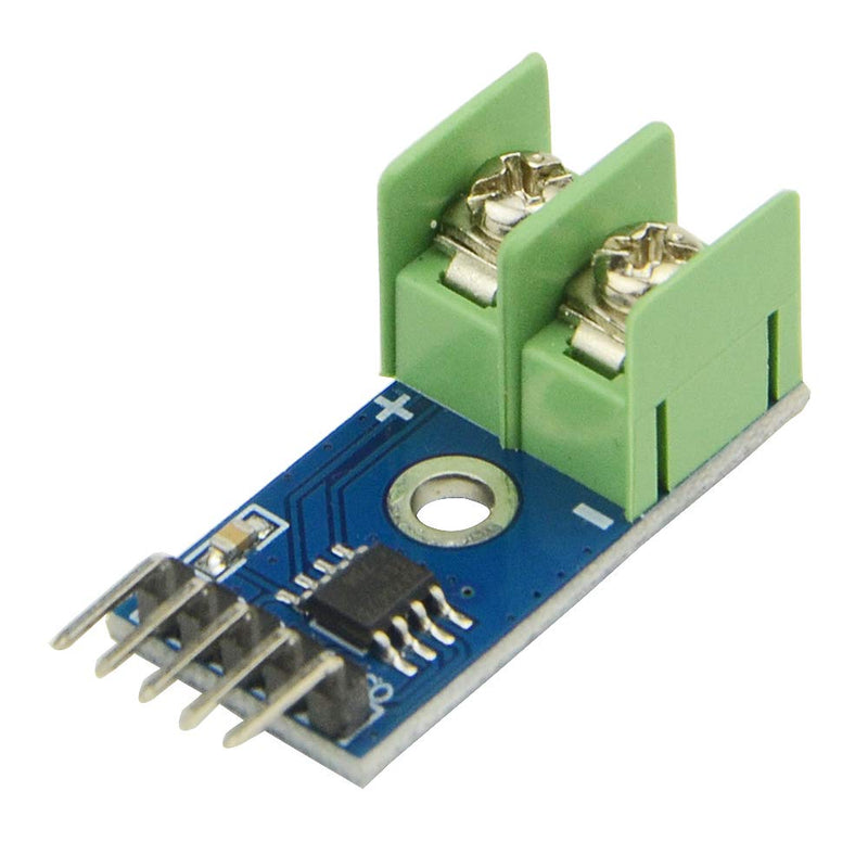 BGTXINGI 2PCS DC 3-5V MAX6675 Thermocouple Module Mini Board and 2PCS K Type Thermocouple Temperature Sensor with Cable