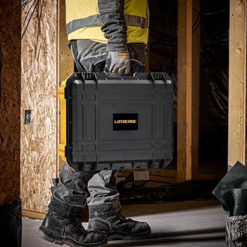 Case for Dewalt Jigsaw - Waterproof Hard Box for Jig Saw DCS334B | DCS331B Standard Capacity