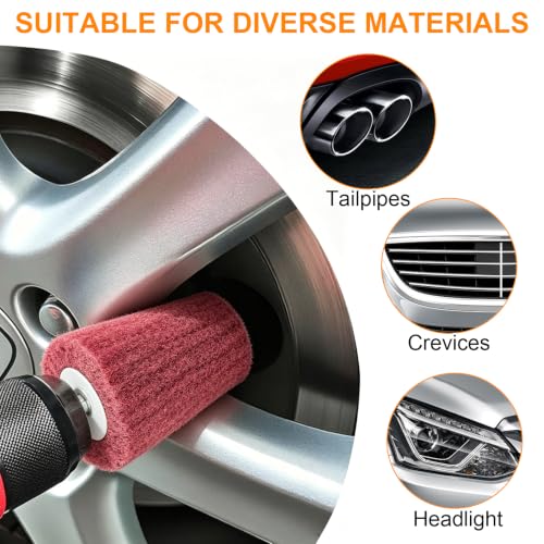 Buffing Wheels for Drill 15PCS Drill Polishing Kit