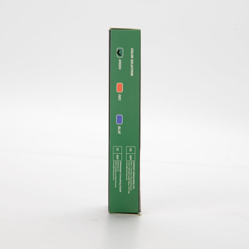 Non-contact voltage tester, TESMEN TN-213, phase tester, non-contact continuity tester, AC 12V-/70V-1000V, dual range, flashlight, LCD display in percent, buzzer alarm, wire break detection-green green