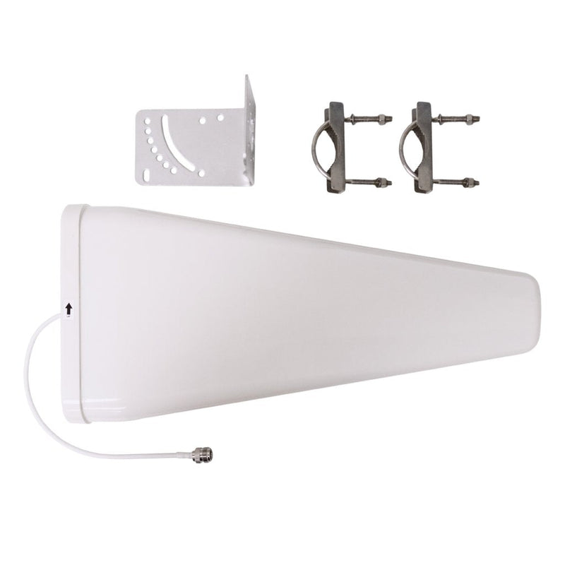 Wide-Band Directional Yagi Antenna with N-Type Connector (600-6000 Mhz) for HiBoost, SureCall, Cel-fi, Wilson Signal Boosters