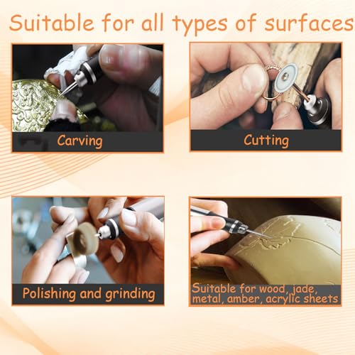 Cordless Rechargeable Engraving Pen Kit, Electric Engraver
