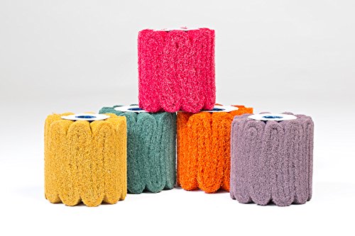 Satenier fleece folding roller in ø 100 mm (P100-P120, orange) P100-P120