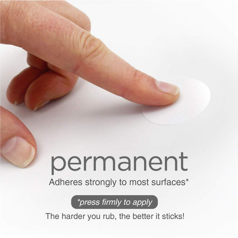 ChromaLabel 1.25 Inch Round Label Permanent Color Code Dot Stickers, 500 Labels per Dispenser Box, White 1.25" Diameter