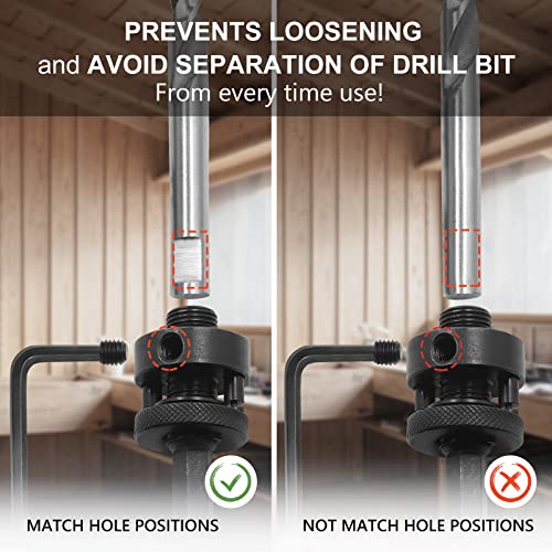 9-1/4 Inch Hole Saw with 1/2" Hex Shank Quick Change Arbor, JTemgle Bi-Metal Hole Saw Heavy Duty Hole Cutting Tool for Cornhole Boards, Recessed Lights, Wood, Plastic, Drywall & Soft Metal 9-1/4"