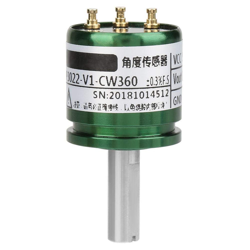 DEWIN Hall Sensor, Hall Angle Sensor Resolution 0.088° 0-360 Degree Rotating Hall Angle Sensor 0-5V Output Full Circle 12 Bit