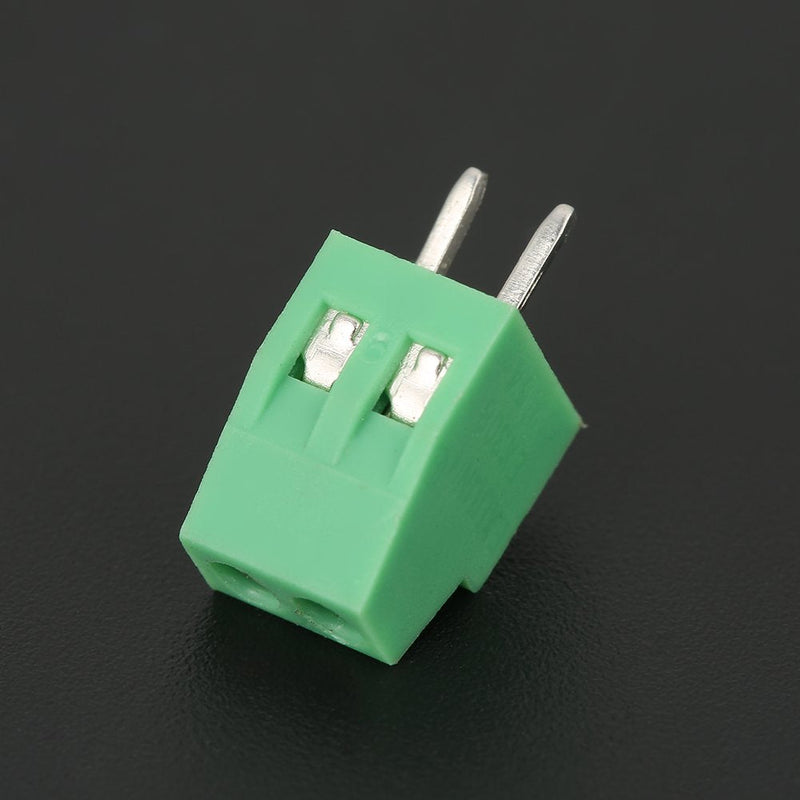 PCB Mount Screw Terminal Block 50pcs/set 2 Pin Pitch 2.54mm Green PCB Universal Screw Terminal Block Connector Assortment Kit