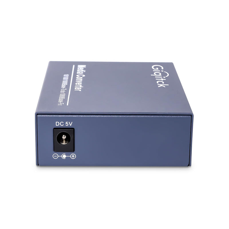 A Pair 1.25G/s Bidi Gigabit Media Converter, 10/100/1000Base-Tx to 1000Base-FX Fiber Ethernet Coverter, Singlemode SC Bidi Transceiver TX1310nm/TX1550nm, 10Km BIDI 10KM, SC x1pair
