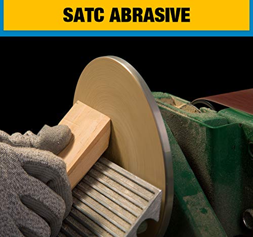 S SATC 100 PCS PSA Sanding Discs 6 Inch Adhesive Backed Sandpaper 80 Grit Sander Attachment for Drill Self Stick Aluminum Oxide Round Automotive Sandpaper with Sticky Back 100.0