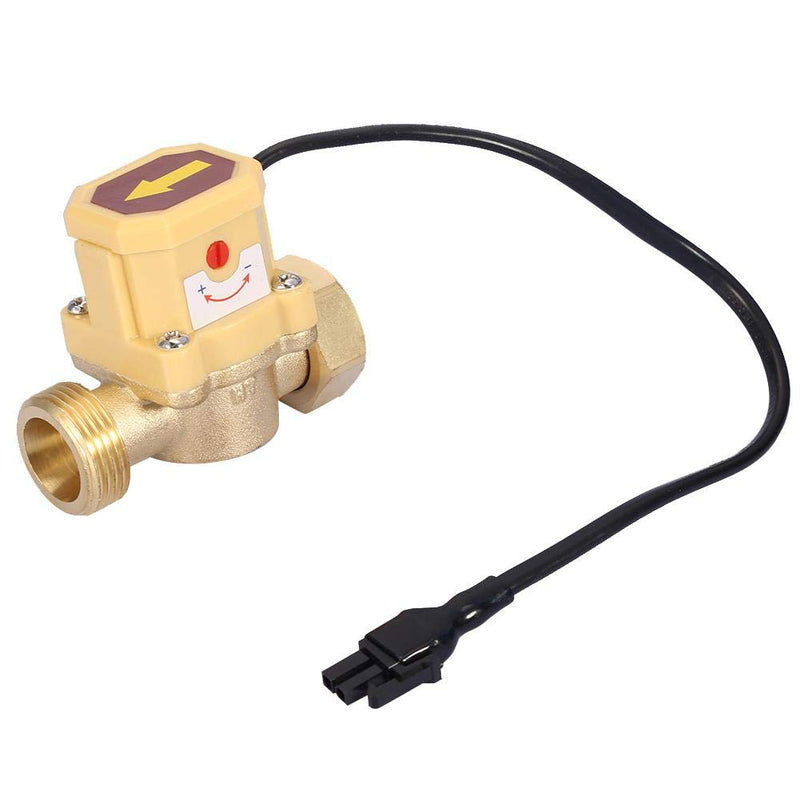 Flow Sensor Switch Thread G3/4-G3/4 Water Pump Adjustable Flow Sensor Pressure Automatic Switch 220V (Model: HT-200)