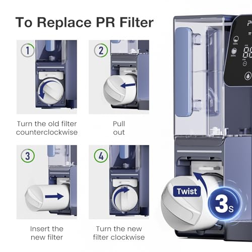 Purewell C01-PR RO Membrane Filter Cartridge for C01 Countertop Reverse Osmosis System RO Filter*1