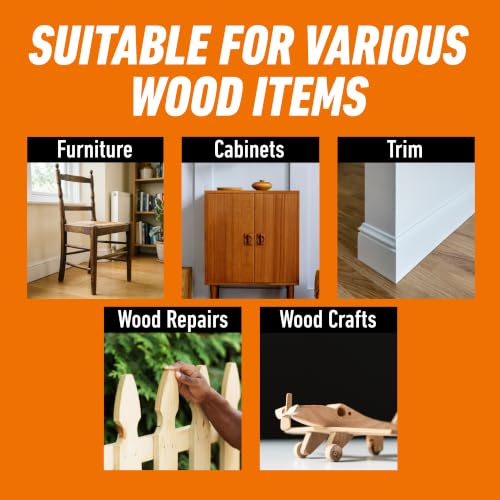 Gorilla Wood Glue, Natural Color, 36 oz Bottle 36oz 1