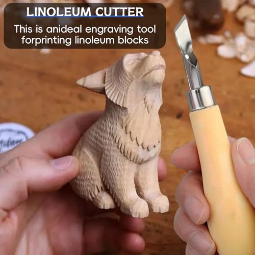 2 Pcs Lino Cutting Tools, Engraving and Stamp Lino Cutter