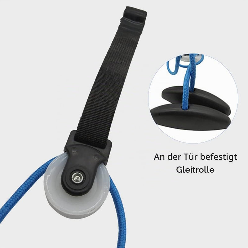 Shoulder Trainer Pulley, Pulley Fitness, Shoulder Rope Pulley Set, Shoulder Physiotherapy Rope Pulley, Fitness Gymnastics Rope for Training, Rehabilitation, Rehabilitation, Shoulder Mobility