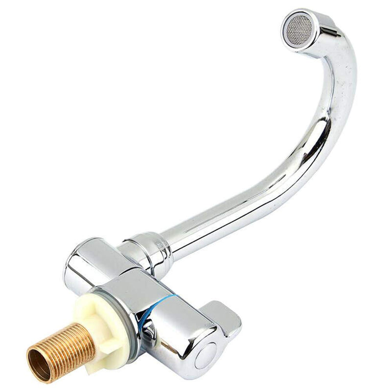 3dsll0 Folding Faucet Yacht 360 Degree tation Basin Sth Caravan Boat Durable Marine Camping Single Handle Accessories Practical Copper Cold Water