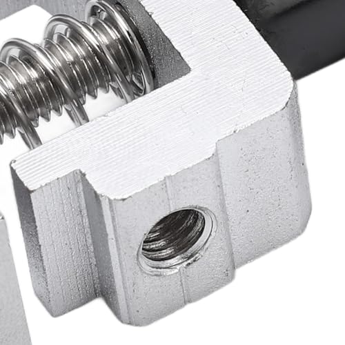 500N Push Pull Force Fixture, Stainless Steel Jaw Clamp Thrust Tension Meter for Tensile Testing High Hardness