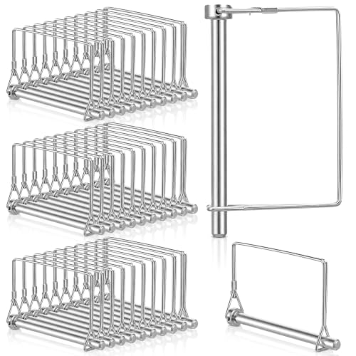 Kifmurase 30PCS 5/16 Inch Trailer Coupler Pin, 4 Inch Long Wire Lock Pin 30