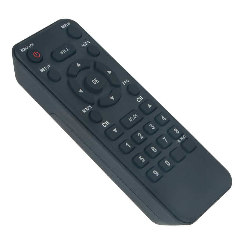 NA385 NA385UD Replacement Remote Control Compatible for Philco TB100HH9 Set Top Box/TV Converter Box/DTV Digital to Analog Converter/Media Converter