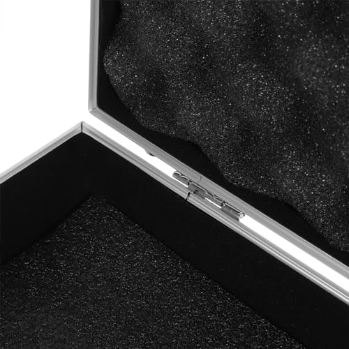 Operitacx Tool Case Medicine Storage Box Large Capacity Toolbox with Handle Safety Clasp and Round Corner Edges Portable Carrying Case for Home School Garage Hospital 14.17 X 8.26 X 2.95 in White