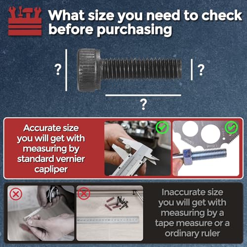 600pcs Socket Head Cap Screws Bolts Nuts Assortment Kit Alloy Steel