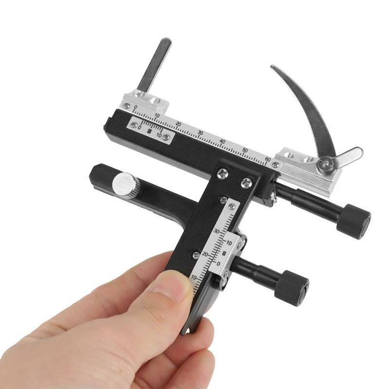 Fdit Socialme-eu Clip-on Mechanical XY Movable Table Caliper with Scale for Microscope Microscope Accessories Reusable Packaging
