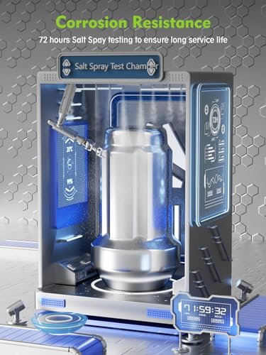 AUTOPTIM 24pcs M12x1.25 Spline Lug Nuts & 6 Spline Lug Nuts Socket Key