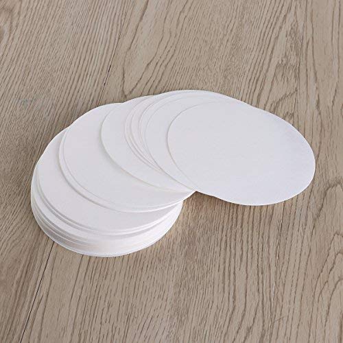 UEETEK Pack of 100 Quality Filter Paper, Diameter 11 cm Paper Discs with Medium Flow Speed for Chemical Applications