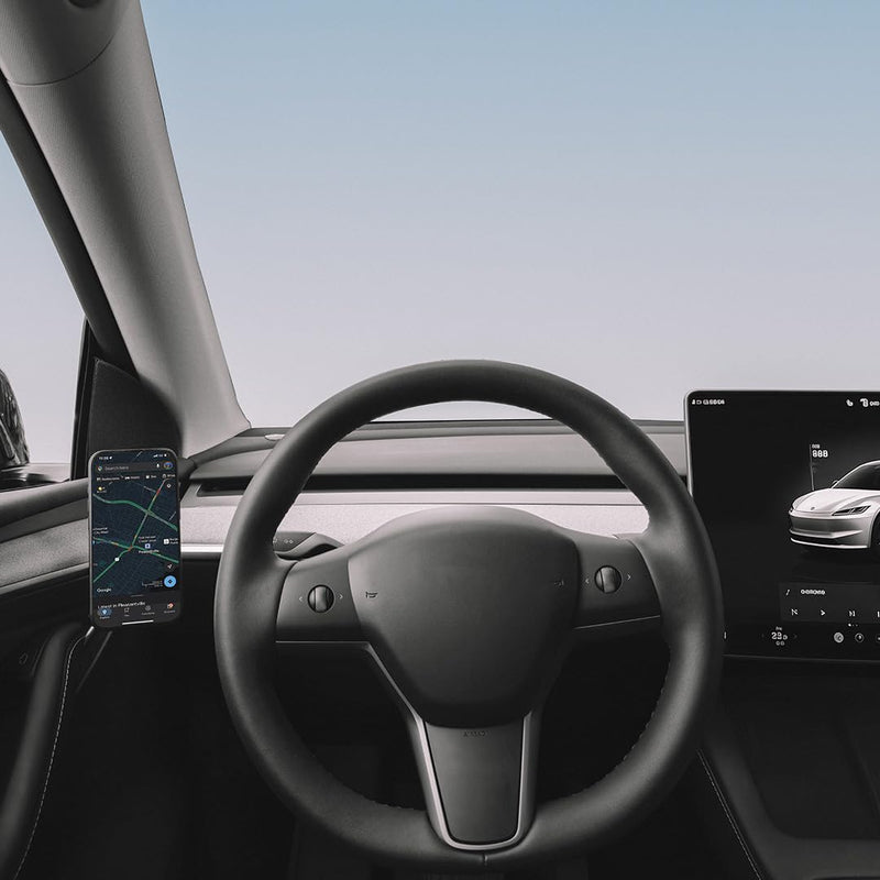 VION Model 3/Y Premium Alloy Phone Mount (2026-2025 New Model Y, 2024-2022 Model Y, 2023-2021 Model 3) 2026-2022 Model Y, 2023-2021 Model 3