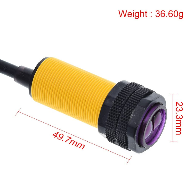 E18-D80NK Infrared Obstacle Avoidance Optoelectronic Sensor Proximity Switch Pack of 5