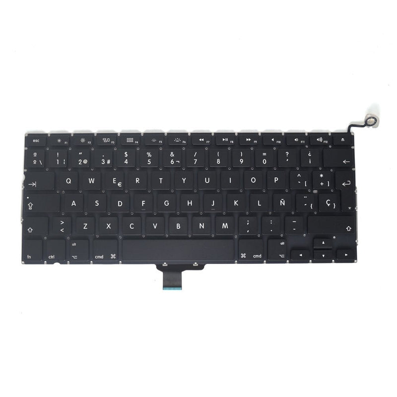 Padarsey New Laptop Replacement Keyboard with 80 PCE Screws Spanish ESPAÑOL Spanish Teclado Compatible for MacBook Pro Unibody 13-inch A1278 2008 2009 2010 2011 2012 2013 2014 2015 Year