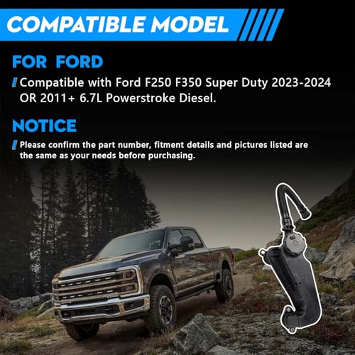 PC3Z-6A785-A Air Oil Separator Assembly Compatible with Ford F250 F350