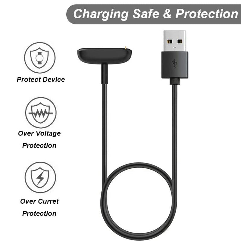 Charger for Fitbit Charge 5 & Fitbit Luxe Replacement USB Charging Cable Cord for Fitbit Charge 5 and Fitbit Luxe [1m/3.3ft] 1