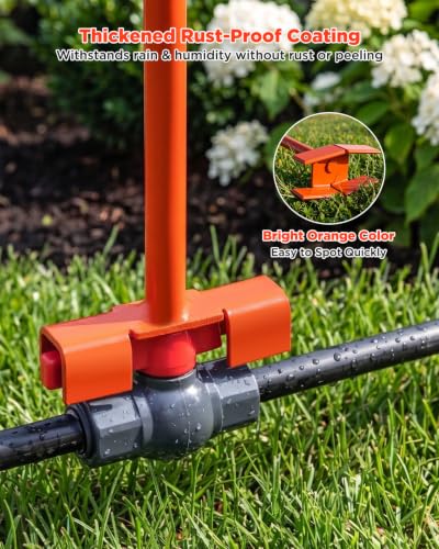 Backflow Ball Valve Wrench, Fits 1/2"–2" Plastic Water Valves