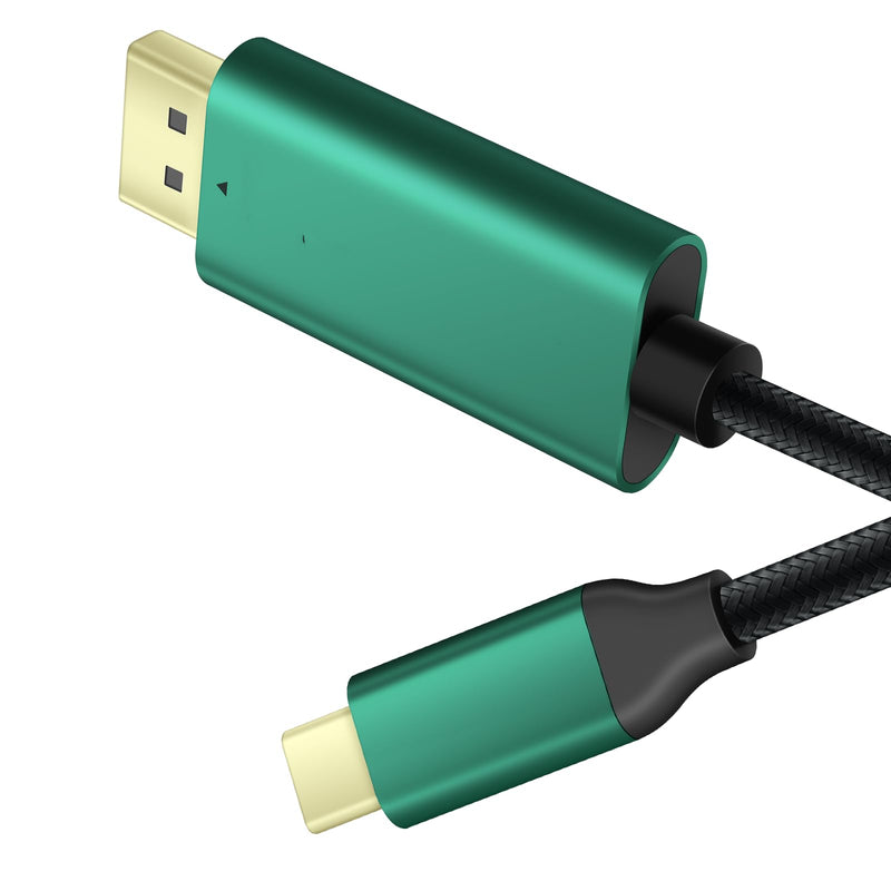 Type c to dp Cable 4k 144hz dp1.4 Type c kvm Switch Cable 4k 120hz Thunderbolt to dp Cables 8k DP1.4 spec Thunderbolt to displayport 5k 144hz
