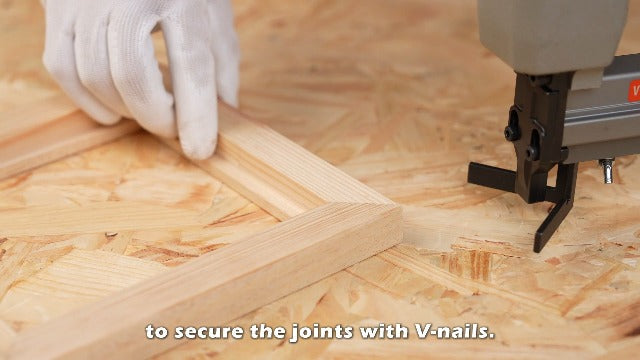 meite Picture Frame Nails 10mm(3/8-Inch) Length Hardwood V Nails 4,000 Pcs 10mm (3/8-Inch) 1 box
