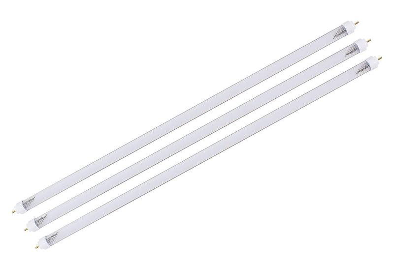 Lightwise LWL7W40-F13T5 21" Direct Replacement Led Tube, 7-Watt, White, 4000K, Retrofit 13W T5 Fluorescent Tube of your Uncder-Cabinet Lights 50% Energy Saving, Replace Directly Set of 3