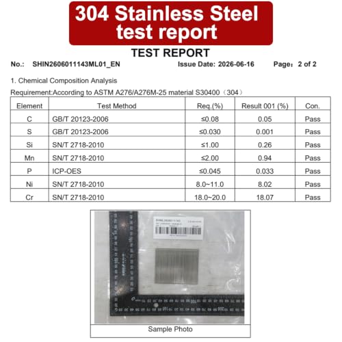 16 Gauge 304 Stainless Steel Finish Nails 1" to 2-1/2 Inch,2500-Pack 5 Sizes --2500 pcs