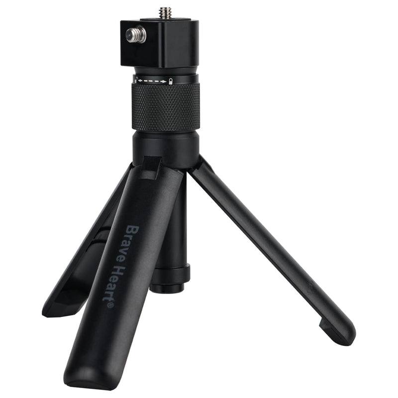 Bullet Time Handle Tripod Multi-Functional Tabletop Fold Tripod for insta360 Insta 360 X3,ONE RS,GO 2,ONE X2,ONE R,ONE X ONE RS Gopro Go pro Hero 11 10 9 5 4 3 Sport Camera Accessories (Mini Tripod) Mini Tripod
