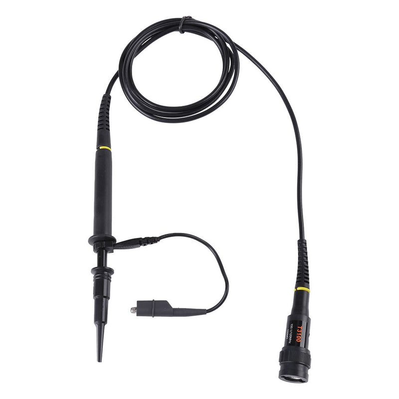 T3100 Oscilloscope Probes Logic Analyzer X100 100MHz High Voltage Clip Probes Portable Oscilloscope Probe with Accessory Kit