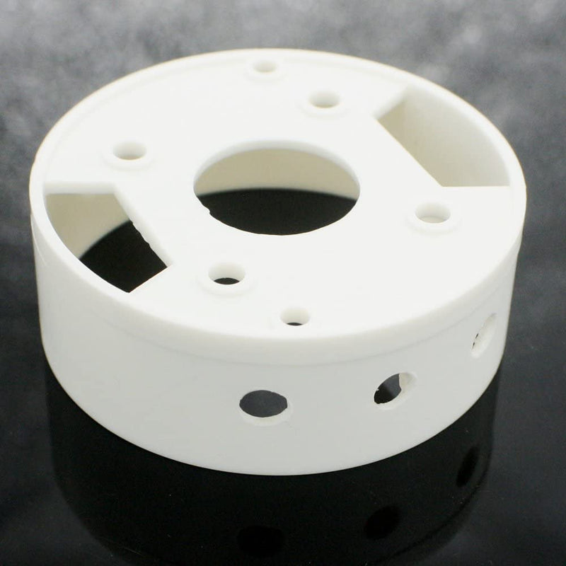 Distribution box white incl. 3-pin terminal block and accessories ø 70x32mm surface-mounted box connection box canopy ceiling box