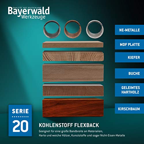 Bayerwald Tool Steel Band Saw Blade - 1790 x 13 x 0.36 x 6 / Wood, Non-ferrous Metals, Plastic, Thin Sheets/Saw Band Suitable for Holzstar etc. 1790 x 13 x 0.36 x 6 ZpZ / 4mm ZAB(Werkzeugstahl)
