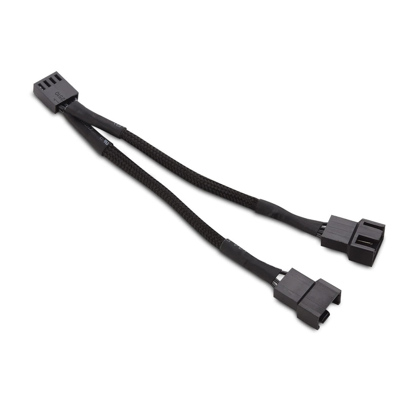 Cable Matters 2-Pack 2-Way 4-Pin PWM Fan Splitter Cable - 10cm, Personal Computer 2x Fan Splitter