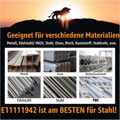 Merryland 230 X 1.9 Expert-line Cutting Disc Steel Metal Iron 25PCS | 230 mm angle grinder, 230 x 1.9 x 22.23 mm thin flex disc straight expert line E11111942 230 X 1.9 for steel metal